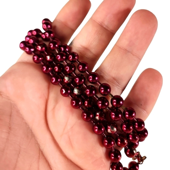 Vintage Authentic Metal Mardi Gras Beads - Picture 2 of 5